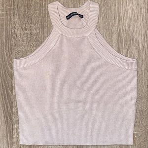 Brandy Melville Crop Top Halter Sweater